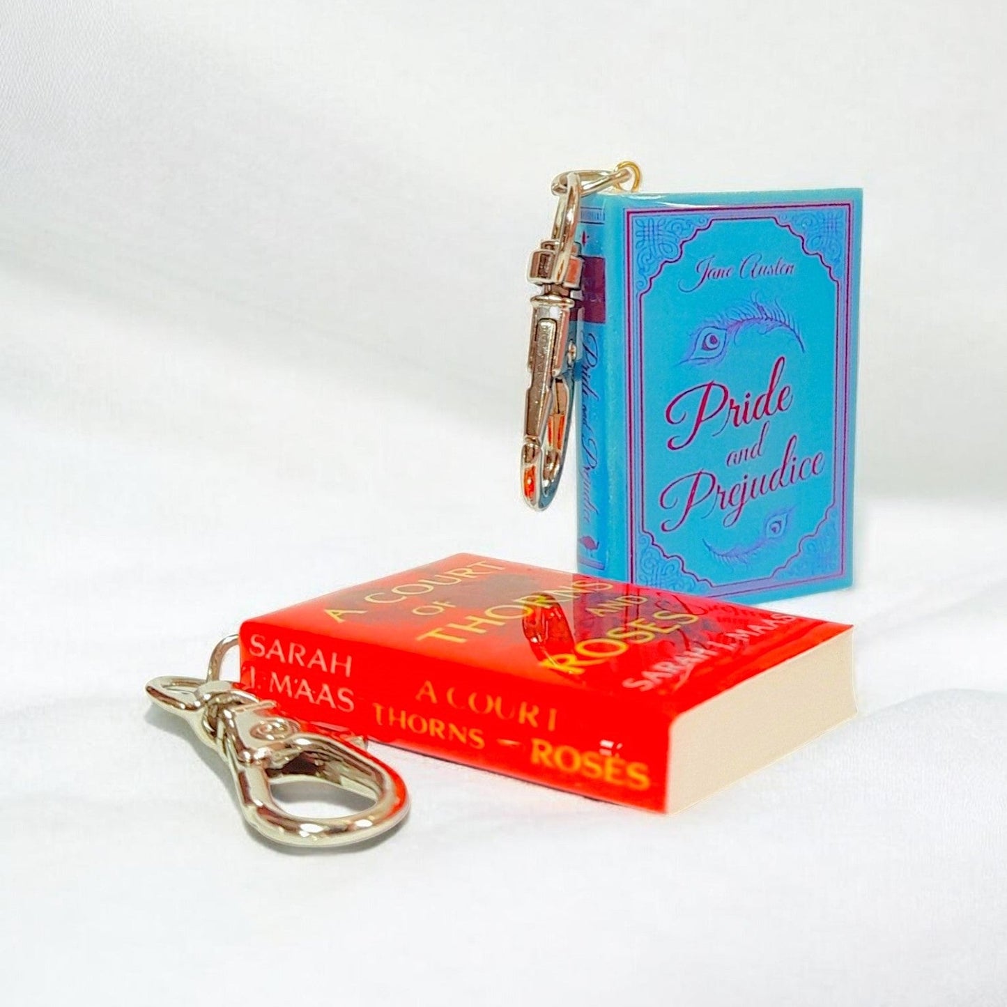 Miniature Book Bag Charm